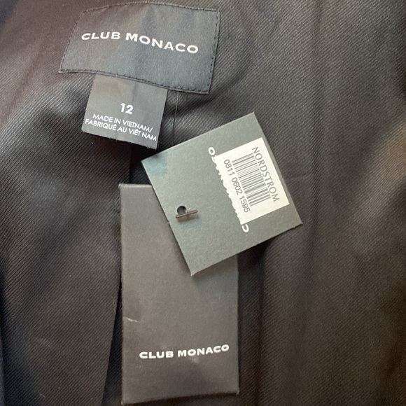 Club Monaco Borrem Single Button Blazer size 12
Black business office legal - Picture 9 of 17